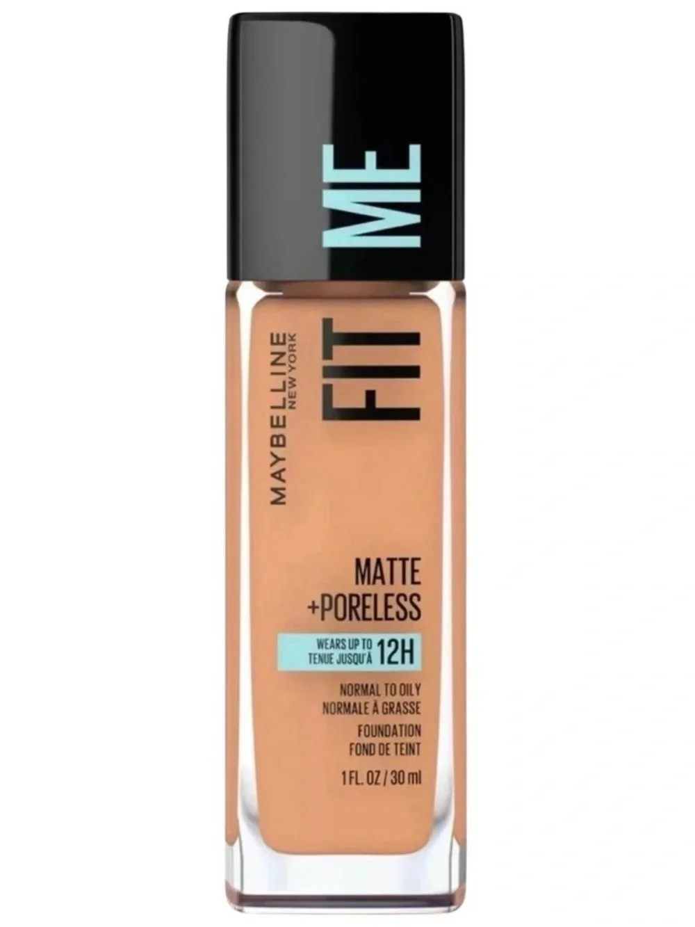 3/$12 Maybelline 322 Warm Honey Fit Me Matte + Poreless Foundation 1oz
